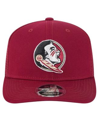 Men's Garnet Florida State Seminoles Primary 9SEVENTY Trucker Stretch-Snap Hat