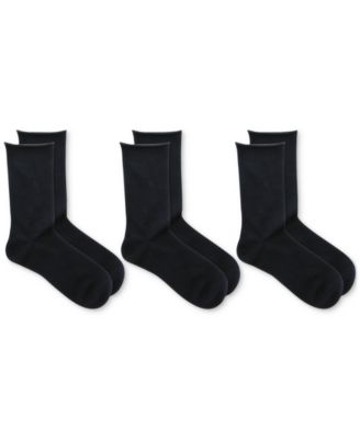 Women's Super Soft 3pk Roll-Top Socks 34026PK	
