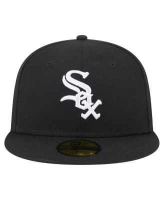 Men's&nbsp;Black Chicago White Sox 125th Anniversary 59FIFTY Fitted Hat