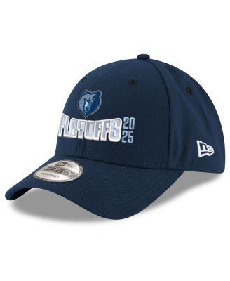 New Era - Men's Navy Memphis Grizzlies 2025 NBA Playoffs 9FORTY Adjustable Hat