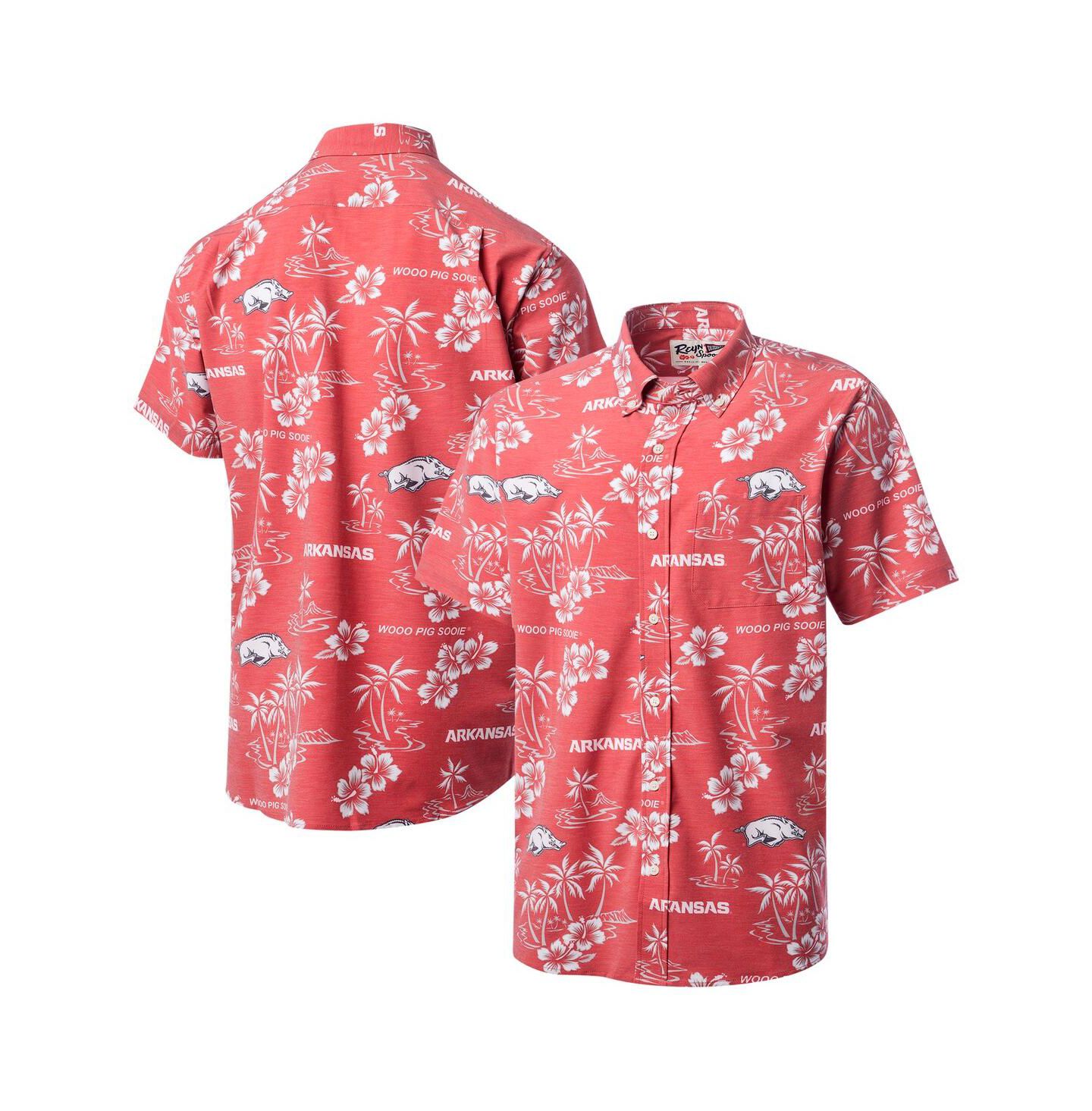 Мужская рубашка Reyn Spooner Cardinal Arkansas Razorbacks Classic Button-Up — фото 1