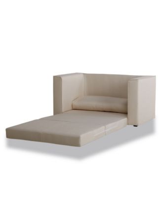 52" Polyester Nova Convertible Loveseat Sleeper, Created for Macy's