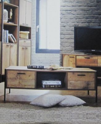49.5" Wood Lowen 4-Drawer Coffee Table, Created for Macy's