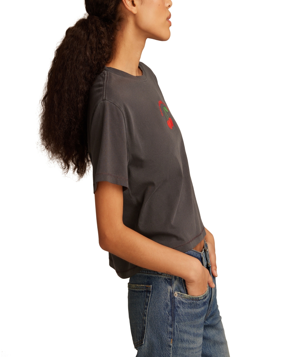 Lucky Brand Mon Cheri Classic Crop