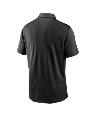 Men's White/Black San Francisco Giants Vapor Striped Performance Polo Shirt