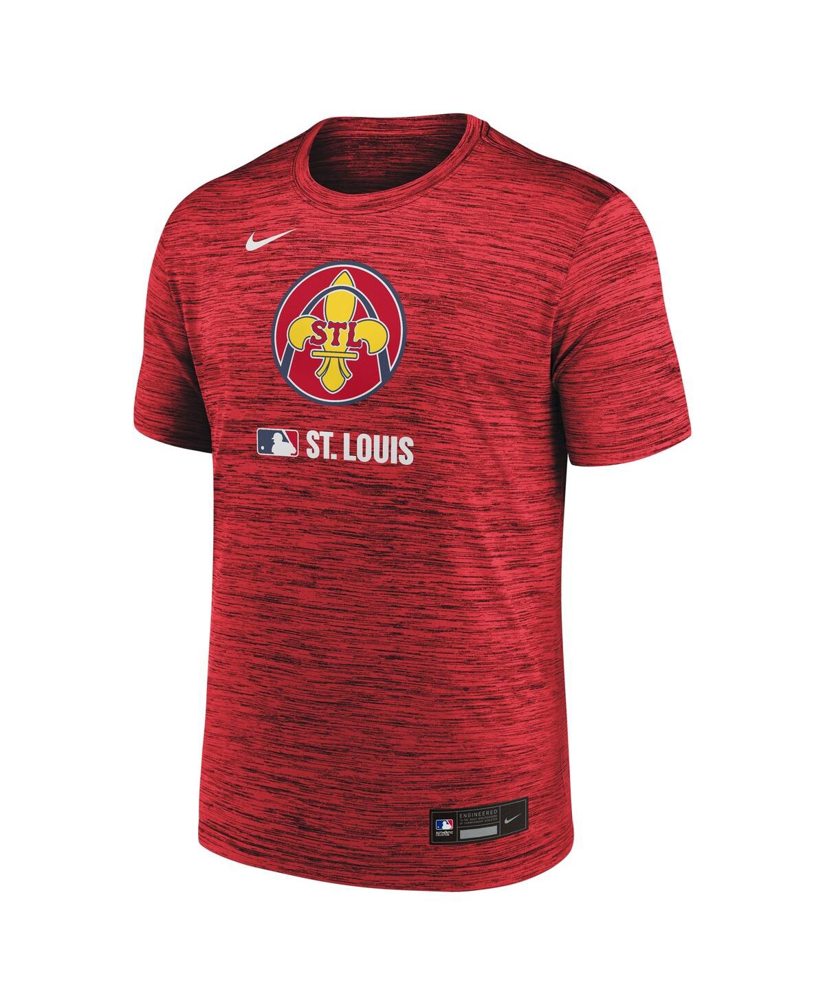 Nike Men's Red St. Louis Cardinals 2025 City Connect Authentic Collection Velocity Performance T-shirt In Red