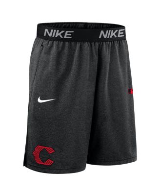 Men's Black Cincinnati Reds Authentic Collection City Connect Performance Knit Shorts