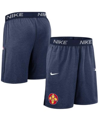 Nike - Men's Navy St. Louis Cardinals Authentic Collection City Connect Performance Knit Shorts