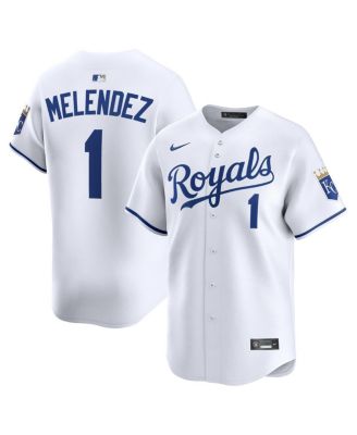 Nike - Men's MJ Melendez White Kansas City Royals Home Limited Player Jersey