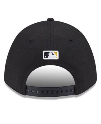 Men's Black Pittsburgh Pirates Player Replica 9FORTY Adjustable Hat