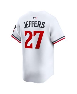Men's Ryan Jeffers White Minnesota Twins Home Limited Player Jersey