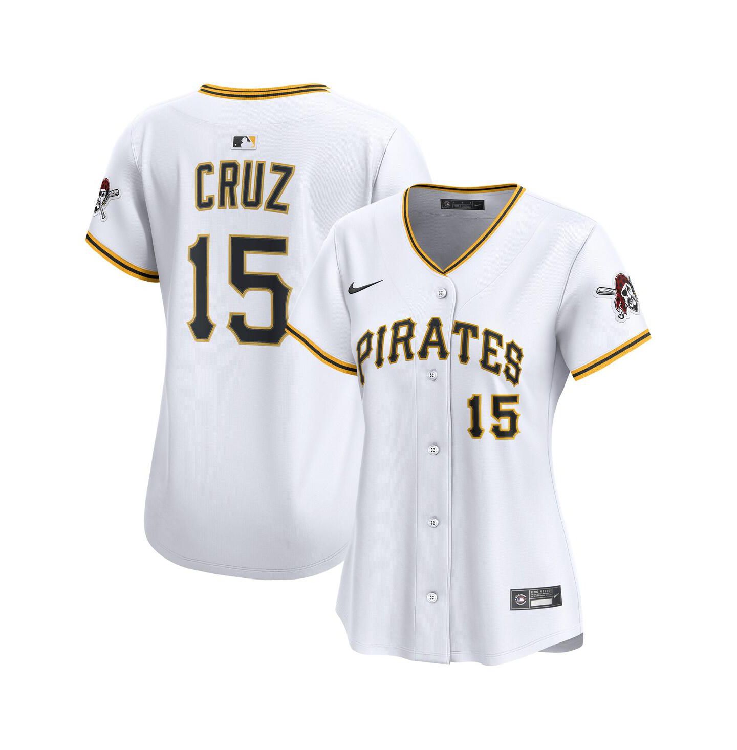 Женский топ Nike Oneil Cruz White Pittsburgh Pirates Home Limited Jersey — фото 1