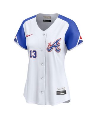 Women's Ronald Acu&ntilde;a Jr. White Atlanta Braves City Connect Limited Player Jersey