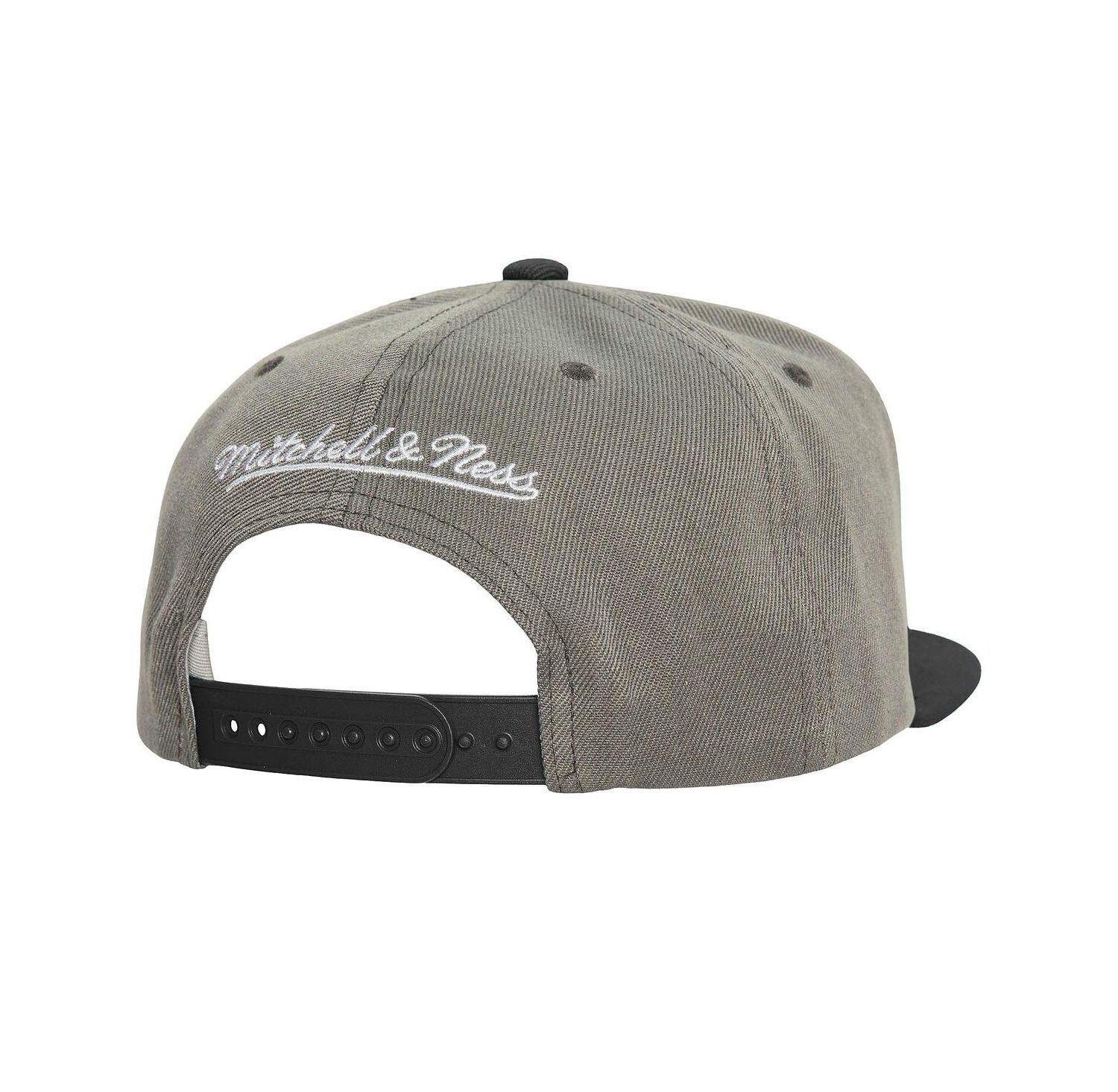 Men's Gray Florida Marlins Cooperstown Collection Basic Flip Snapback Hat