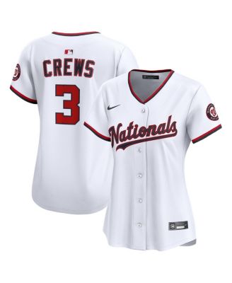 Nike - Women's Dylan Crews White Washington Nationals Home Limited Player Jersey