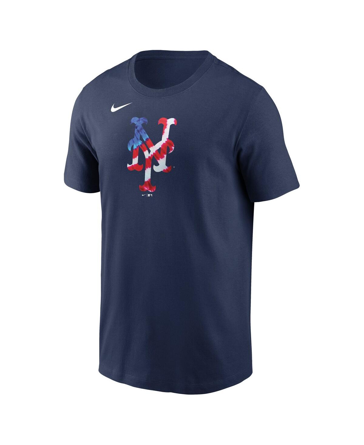 Nike New York Mets Americana  Men's Mlb T-shirt In Blue