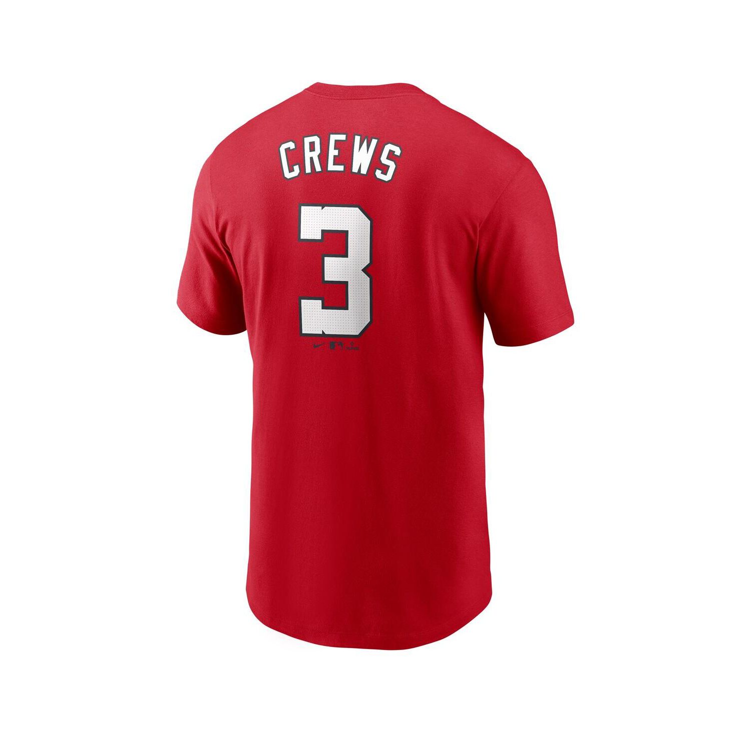 Men's Dylan Crews Red Washington Nationals Fuse Name & Number T-Shirt