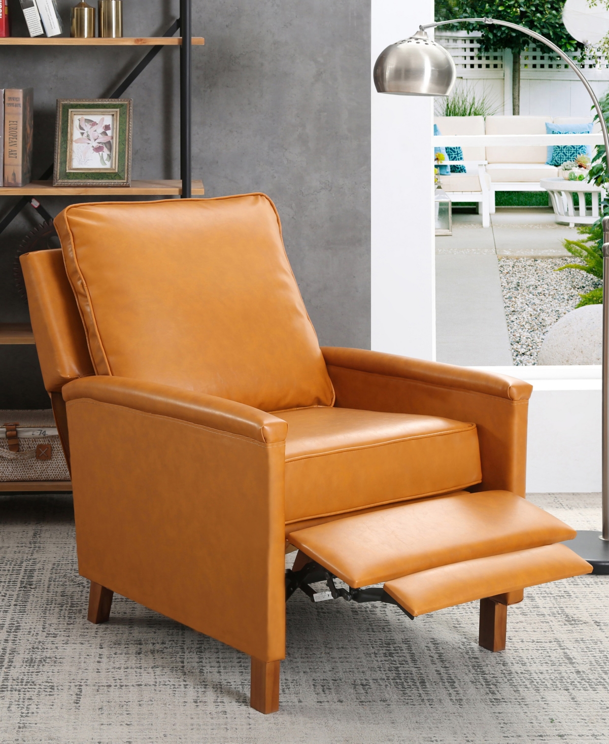 Gold Sparrow 28" Polyester Danbury Recliner Chair, Created For Macy's