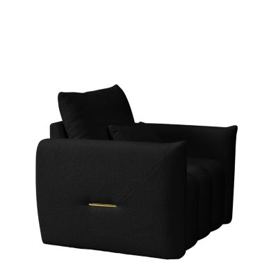 Modern Teddy Fabric Sofa with Pillow