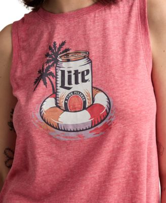 Women's Miller Lite Floaty Sleeveless T-Shirt