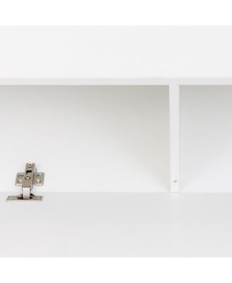 Modern Entertainment Center with Storage Media Console for Living Room