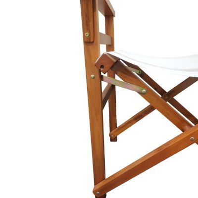 Streamdale Folding Wooden Director Chair (Set of 2)