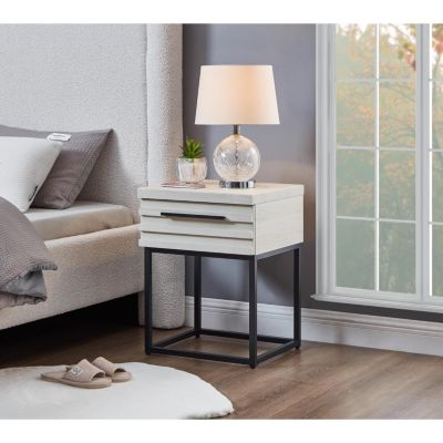 Celestial Contemporary Storage End table