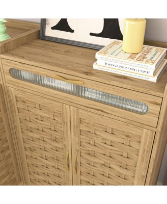 Versatile Kitchen Cabinet Storage, Display, and Appliance Space