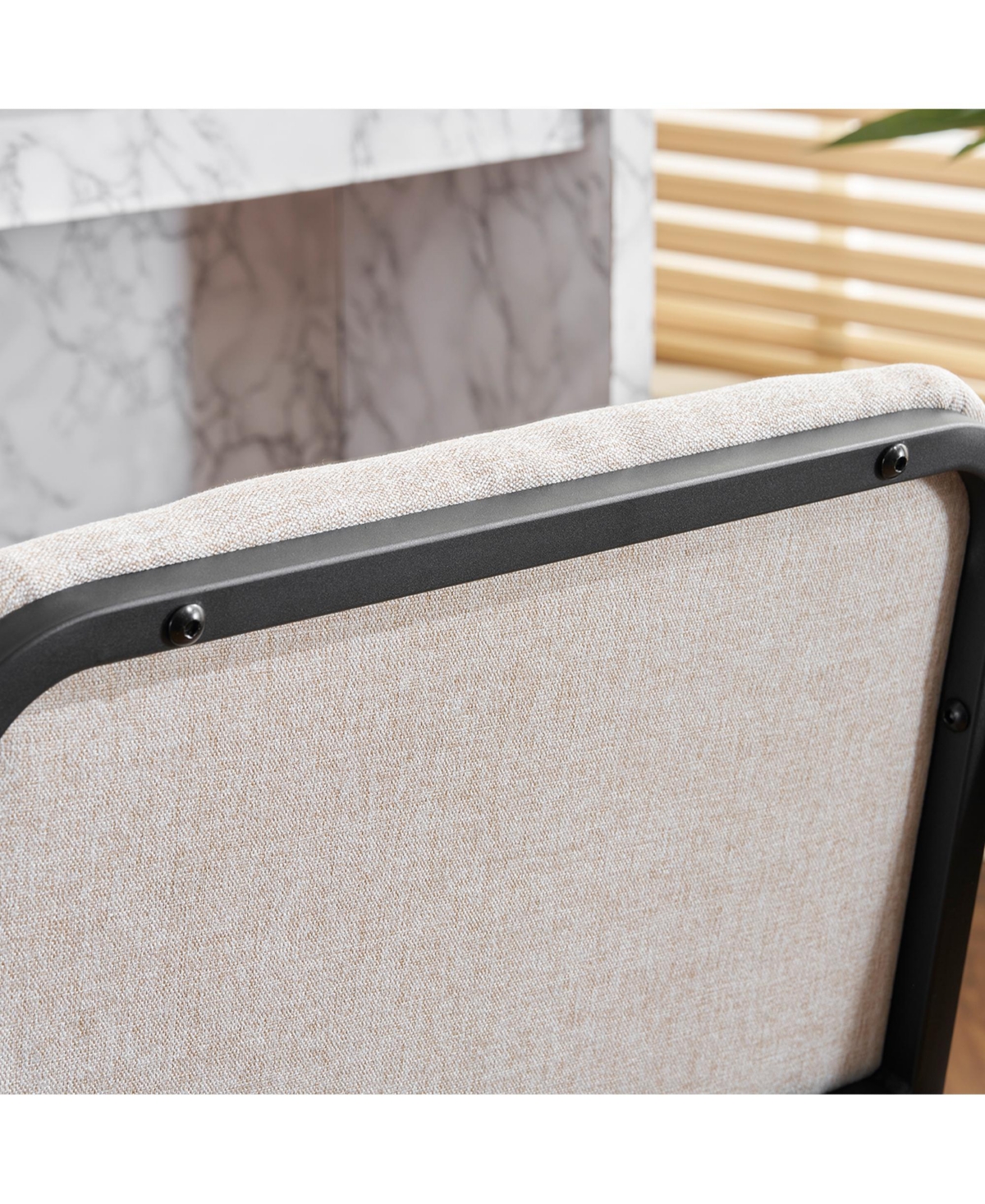 Streamdale Furniture Modern Bar Stool with Arms, Set of 2