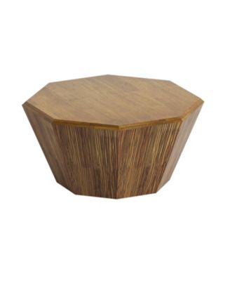 Streamdale Octagonal Rubberwood Coffee Table
