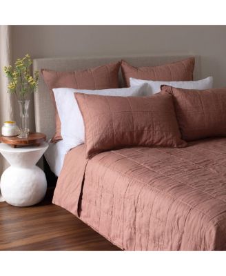 French Linen Quilted Set - Euro