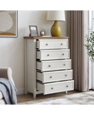Modern 5-Drawer Dresser Storage and Style