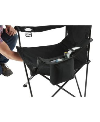 Camping Chair with Built-In 4-Can Cooler