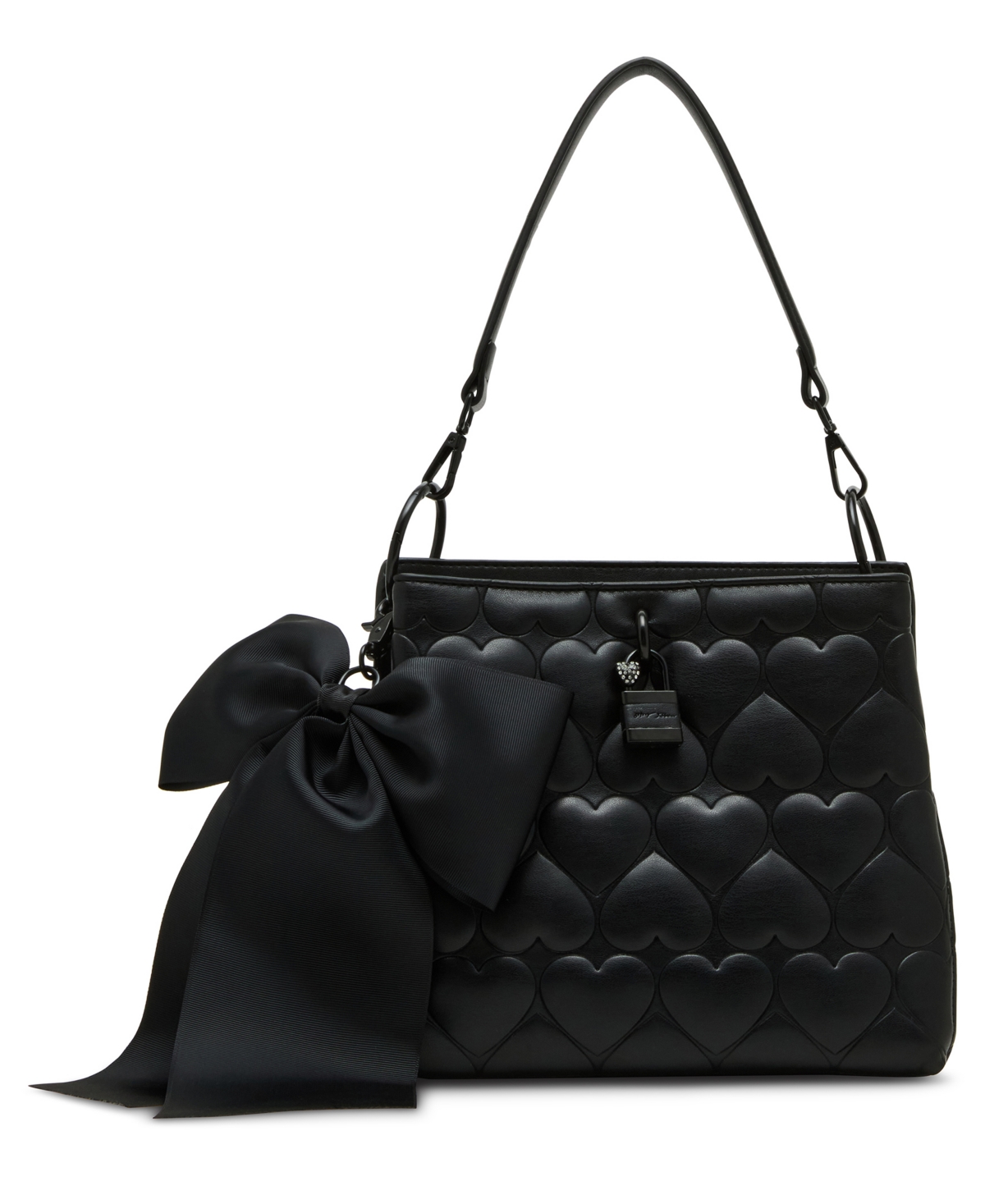 Betsey Johnson Always Heart-core Small Bucket Bag