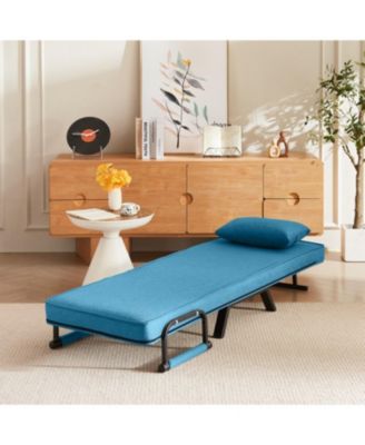 Streamdale Convertible Sofa Bed for Adults 5-in-1 Foldable Chair with Adjustable Backrest and Pillow