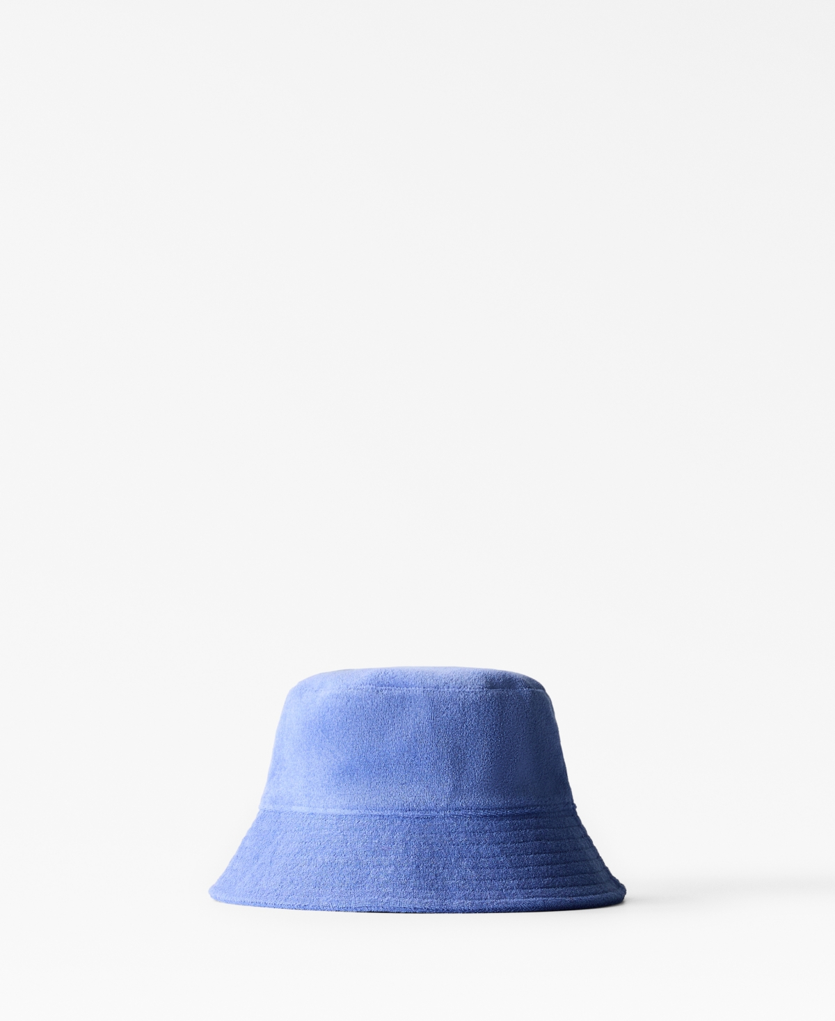 Women's Towel-Effect Bucket Hat - Blue