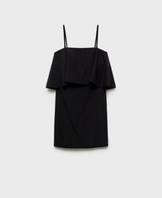 Women's Ruffled Lyocell Dress