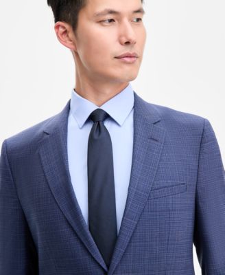 Men's Modern-Fit Plaid Suit Jacket