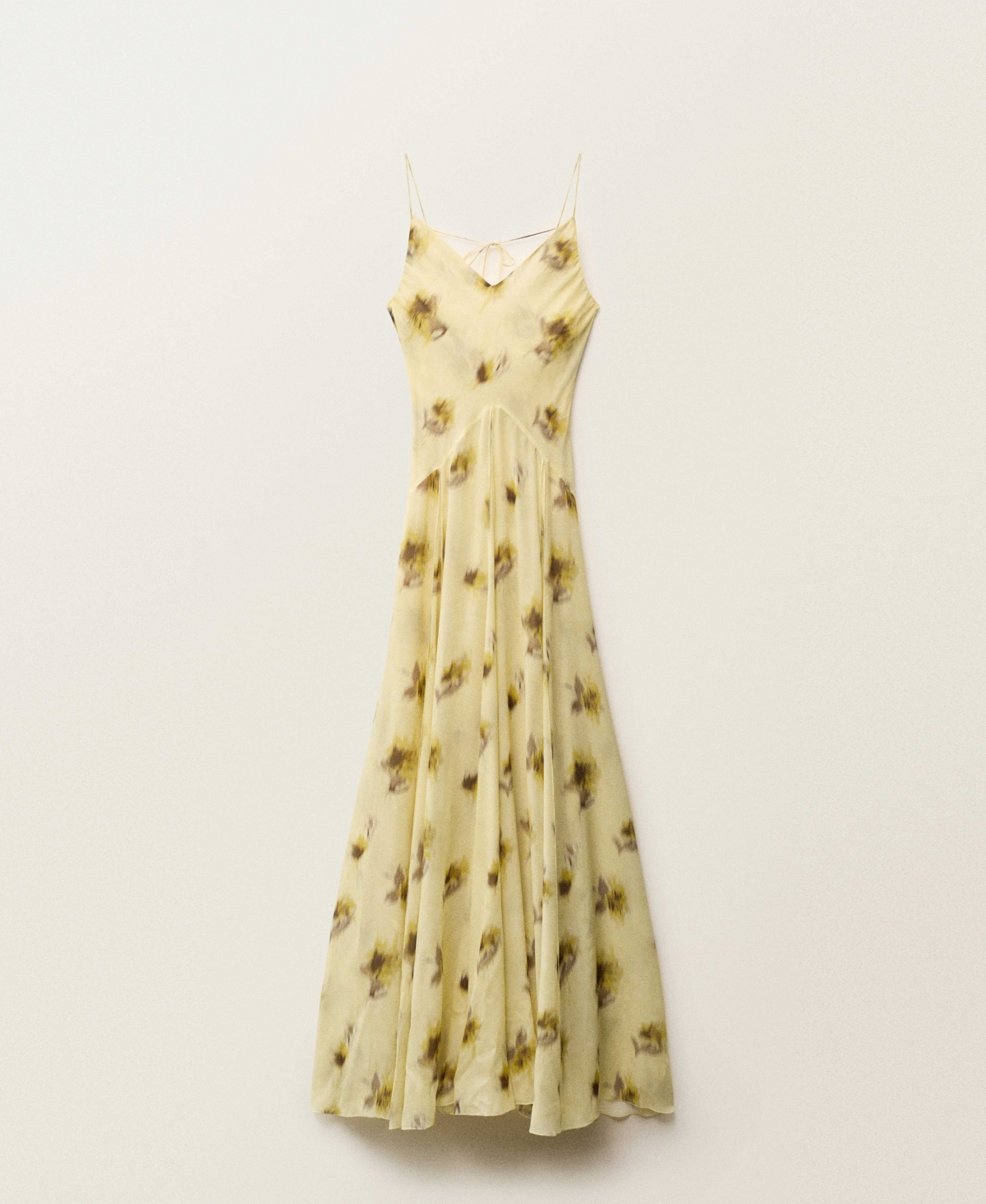 Shop Mango Women's Long Floral-print Dress
