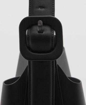 Women's Buckle Shopper Bag