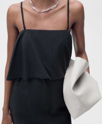 Women's Ruffled Lyocell Dress