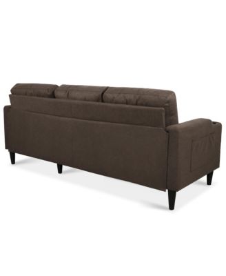 Set of 1 Spacious and Comfortable Modern Sofa with Built-In Storage and Adjustable Leg Rest