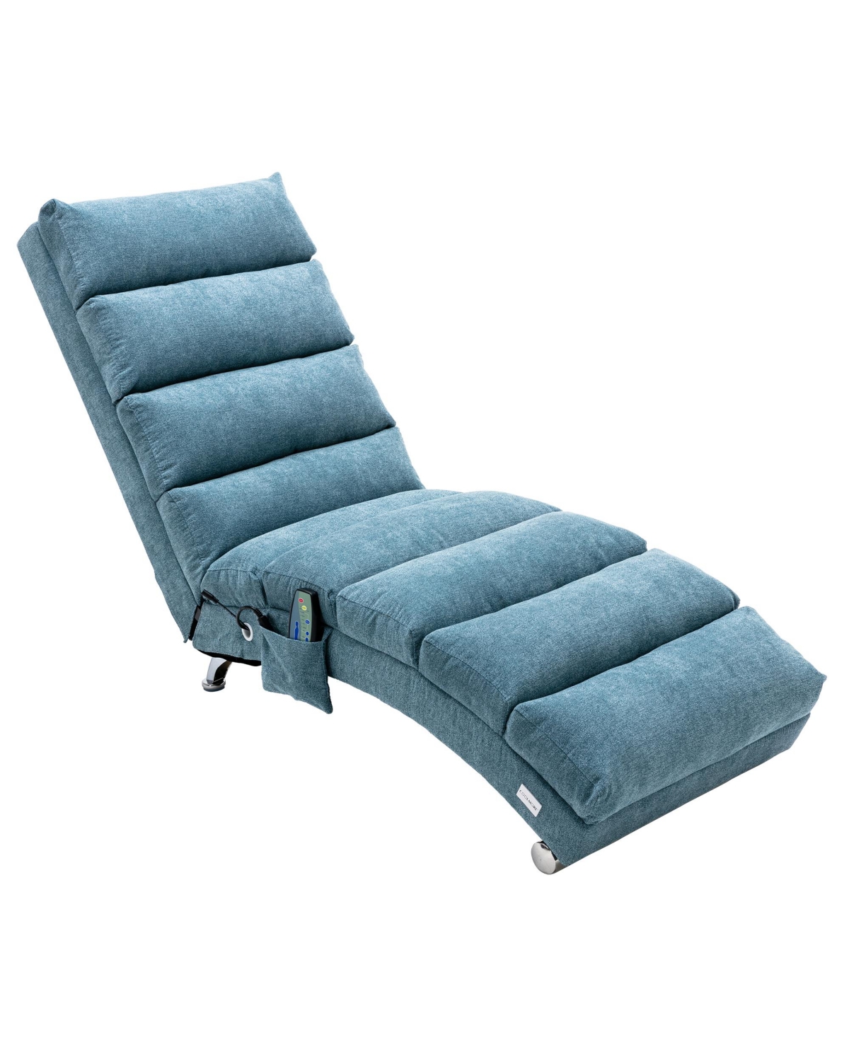 Streamdale Furniture Modern Linen Chaise Lounge Chair