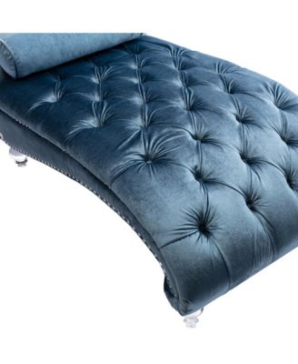 Leisure Concubine Sofa With Acrylic Feet