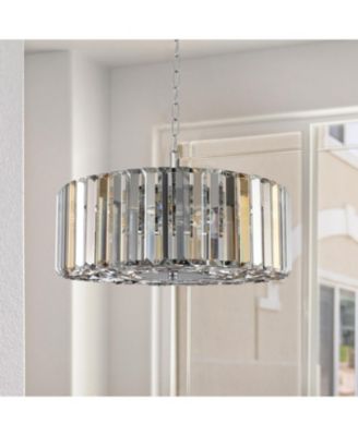 Streamdale Modern Crystal Chandelier for Living-Room Round Cristal Lamp Luxury Home Decor Light Fixture