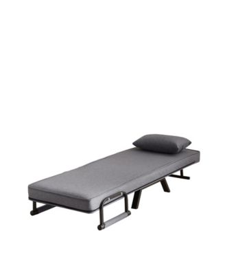  5-in-1 Convertible Chair Bed Comfy, Adjustable, Space-Saving Sleeper