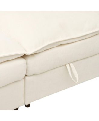 Mira Modular 4-Piece SofaFabric  Customizable, Comfortable, Storage-Equipped