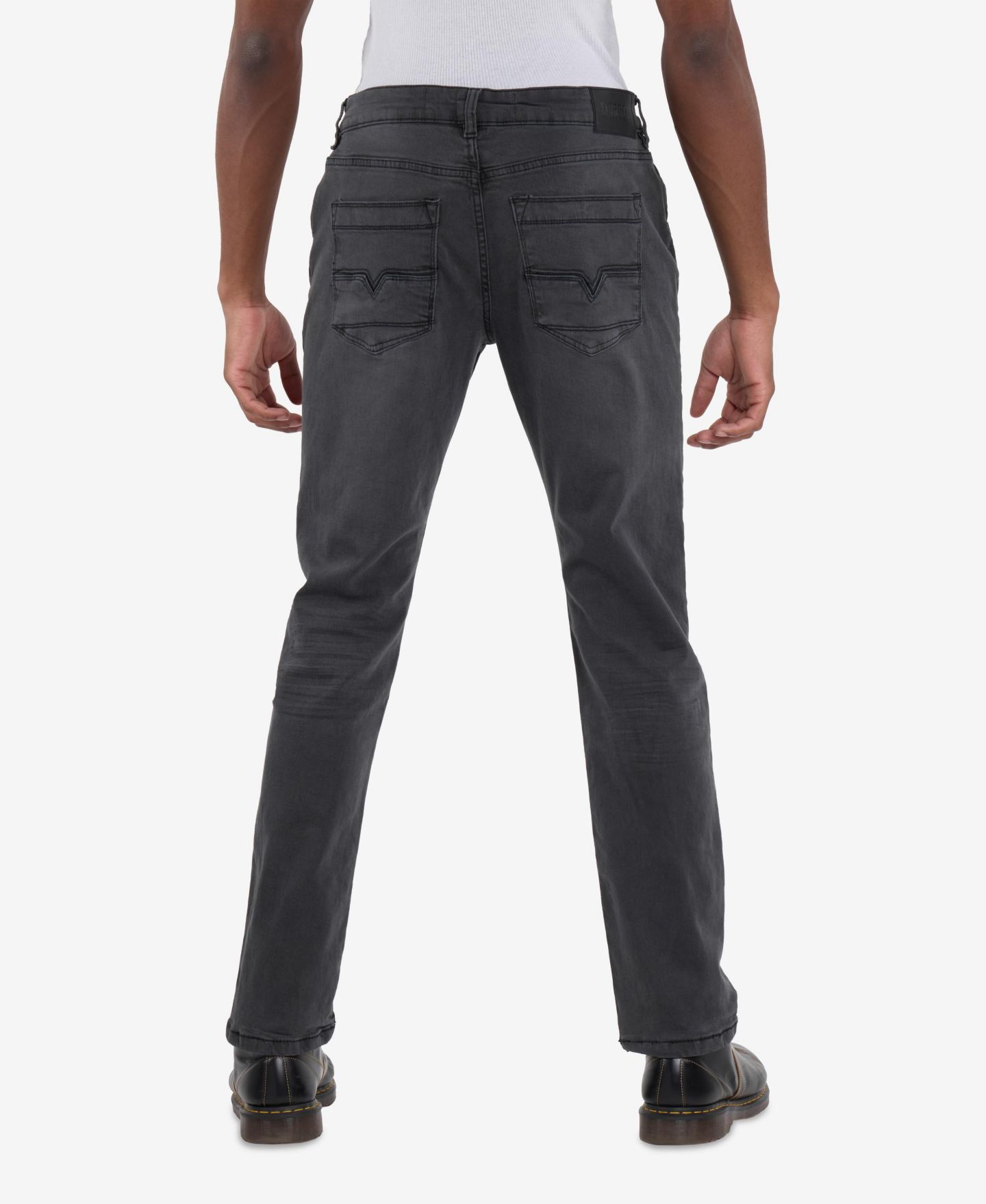 Мужские джинсы CULTURA Slim Fit Stretch, цвет: Тёмный серый — фото 2