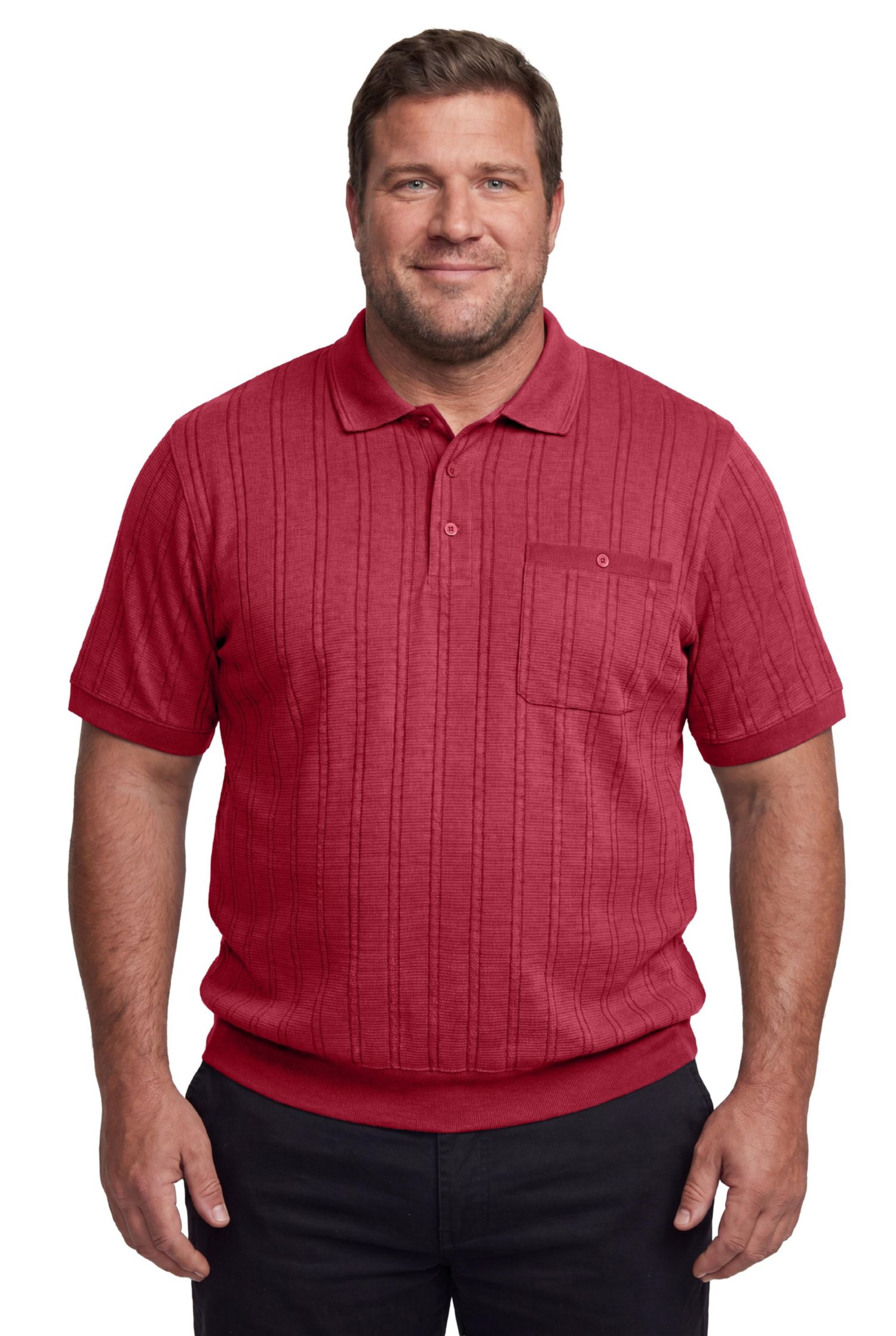 Men's No Tuck Polo Shirt