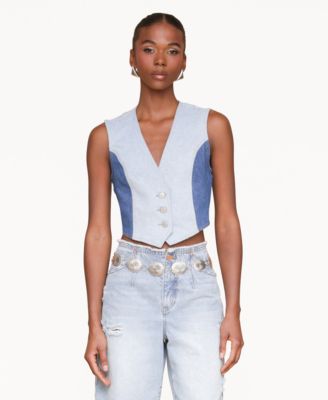 Avec Les Filles - Women's Colorblocked Vest